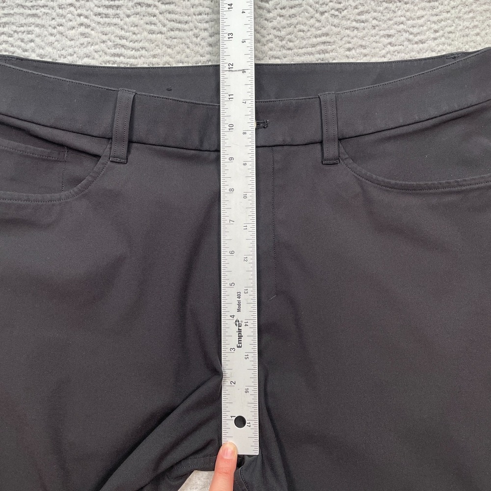 Lululemon ABC Pants Men's Size 34X31 LM5AQSS Black *READ Cologne Scent* - Picture 6 of 10
